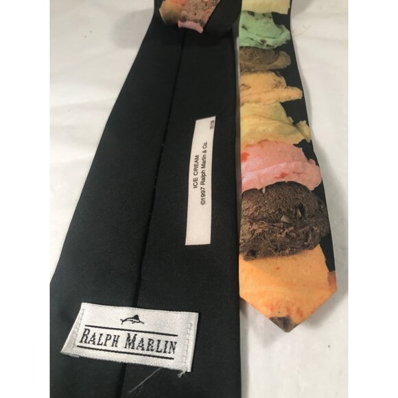 Ralph Marlin Stacked Multi Flavored Ice Cream Cone Tie - Picture 2 of 6